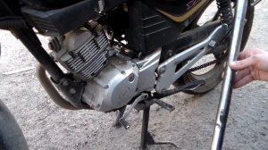 Как снять боковую крышку картера не сливая масло на мотоцикле YAMAHA YBR 125