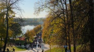 Золотая осень в парке Царицыно, сентябрь 2021