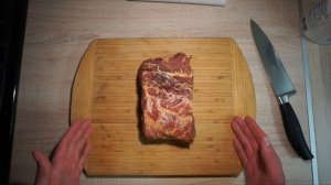 Cыровяленая свинина в домашних условиях. (Не)Простой, но безопасный рецепт!