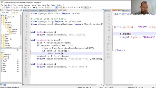 Python Basics Tutorial How To Handle Django Registration Form Data