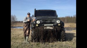 УАЗ на 42" тракторах. ПОЕДЕТ ЛИ???