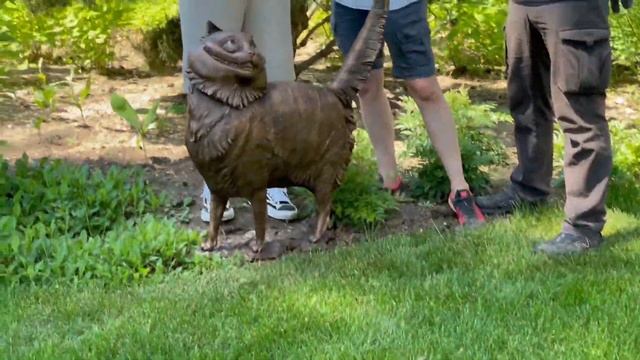 Обзор сада "Алиса в стране чудес" | Садовая скульптура | Скульптура в саду | Ландшафтный дизайн смотреть онлайн