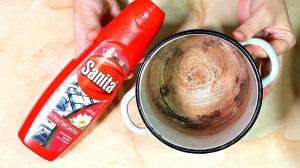 ЧУДО СРЕДСТВО! Чистит все за 5 минут Сковорода, Кастрюля, Духовка без ИЗВЕСТКОВОГО НАЛЕТА и ЖЕЛТИЗНЫ