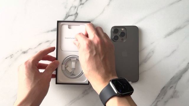iPhone 13 Pro (Graphite) Aesthetics Unboxing (ASMR, No Commentary) [4K HDR] смотреть онлайн