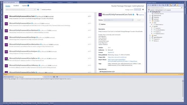 Fix:  add-migration is not recognized as the name of a cmdlet in ASP.NET CORE