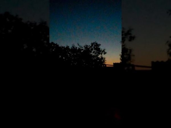 Августовский вечер в деревне