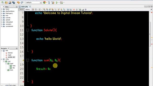 Php function tutorial
