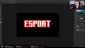 Tutorial: Creating A Clean Mascot/eSports Text Logo In Photoshop! (EASY)