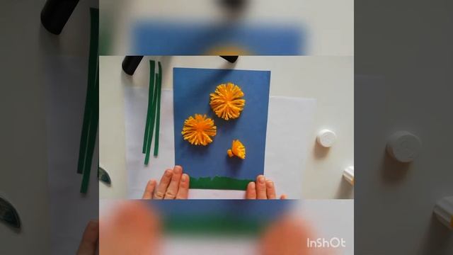 Одуванчики из вязальных ниток смотреть онлайн