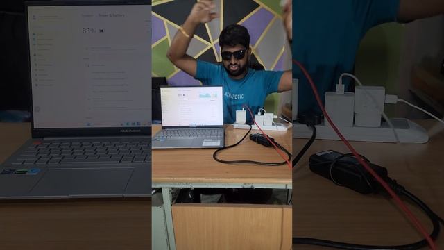 Does Asus Vivobook Pro 16 support mobile charger? | Koushik's Hands On