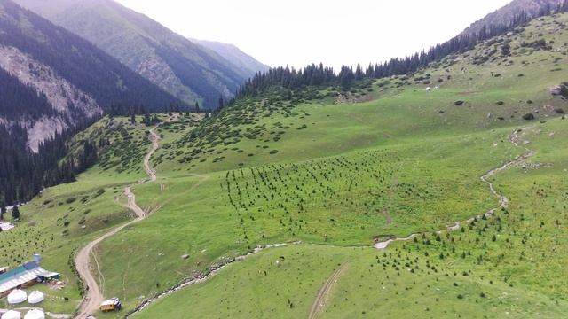 ущелье Алтын-Арашан Киргизия