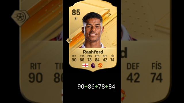 Marcus Rashford FC24 #fc24 #card #futbol