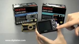 Pentax Optio W80 & WS80 First Impression Video by DigitalRev