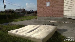 Арабское сальто на матрасе!