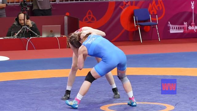 Women's Wrestling 53kg - Spectacular Actions Superiority Win смотреть онлайн