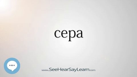 cepa (Every English Word Pronounced) 📕🔊🗣️😎✅