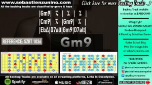 Cosmic Blues Backing Track in G minor SZBT 1036