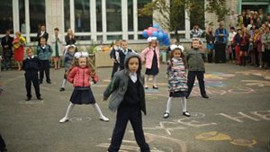 1 сентября 2016 Флешмоб 1 класс