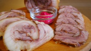 Рулет из рульки свиной БЕЗ ДУХОВКИ в КАСТРЮЛЕ ВКУСНЯТИНА за КОПЕЙКИ!
