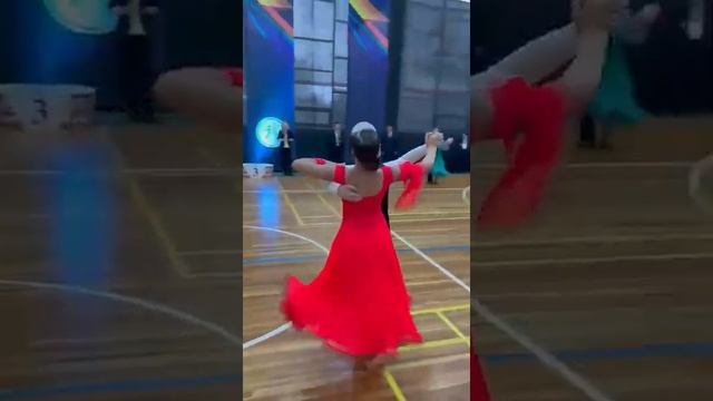 Наши Мария и Денис и их прекрасный вальс #вновосибирске