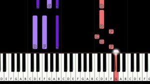 Kero Kero Bonito - I'd Rather Sleep (piano tutorial)