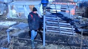 Монтаж винтовых свай с литым наконечником