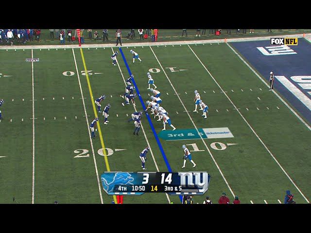 Benton Whitley ends Giants drive with third-down sack