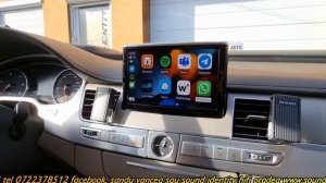AUDI A8 D4 CARPLAY I.O.S & ANDROID AUTO WIFI SYSTEM A8 D4 2017