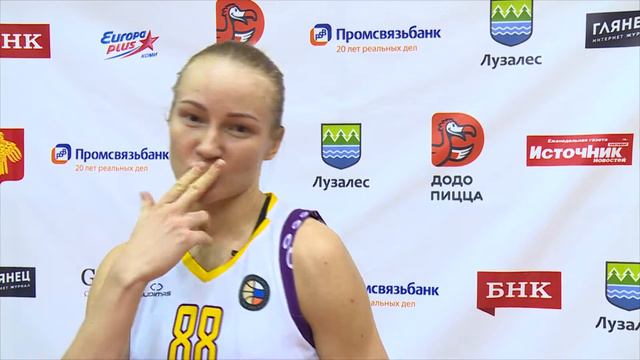 Екатерина Мащенкова отвечает на вопрос - Кто же лучший игрок сегодняшнего матча? смотреть онлайн
