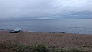 Переход Лосево - Валаам на лодке Пелла-Фиорд + Tohatsu M5B. Утро под Приозерском.
