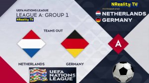 Футбол. Нидерланды - Германия. Лига наций. Групповой этап. Netherlands-Germany. Uefa Nations League