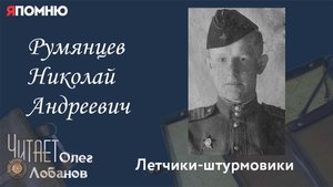 Румянцев Николай Андреевич. Проект Я помню Артема Драбкина. Летчики-штурмовики.