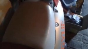 Заводим зимой скутер XINGYUE 150cc.