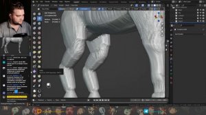 Лошадь! скульпт в Blender #1