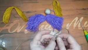 ? Красивая КУКЛА из Пряжи Своими Руками - ЛЕГКО ? BABY ROOM DECOR ? Ola ameS DIY