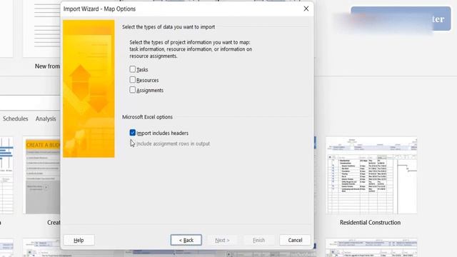How to import from MS Excel data to MS Project смотреть онлайн