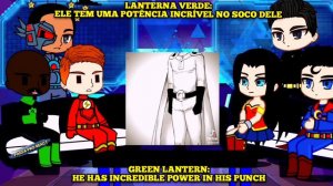 Justice League Reacting to Saitama as New Member of the League | DC | OPM Gacha club/life