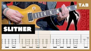 Velvet Revolver - Slither - Guitar Tab | Drop D Tuning | Lesson | Cover | Tutorial