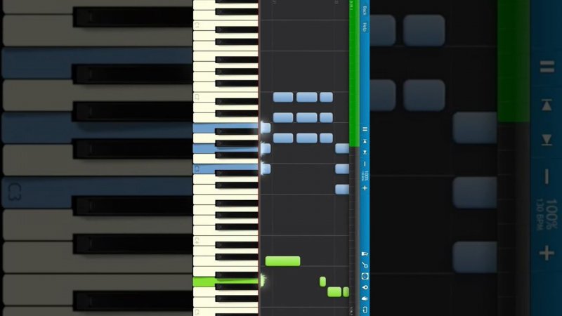 Pitbull feat Marc Anthony - Rain Over Me - How To Play on Piano #shorts #pianotutorial #synthesia