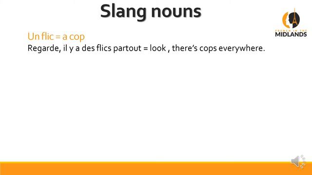 French Slang Vocabulary - video 1 смотреть онлайн