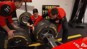 Pit Stop Challenge with Scuderia Ferrari Mechanics