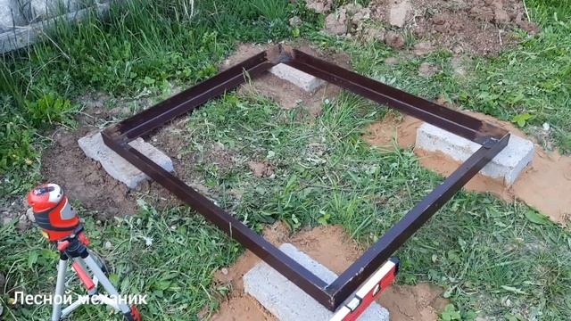 Монтируем еврокуб. Ч1 Подставка на блоки ("табуретка") смотреть онлайн