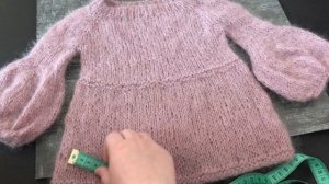 Свитер из мохера