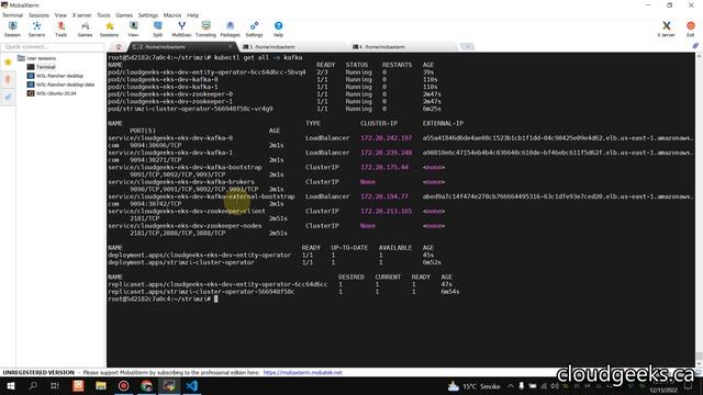 Build an AWS EKS Kubernetes Apache Kafka Cluster (HA) using Terraform & Strimzi in 5 Minutes