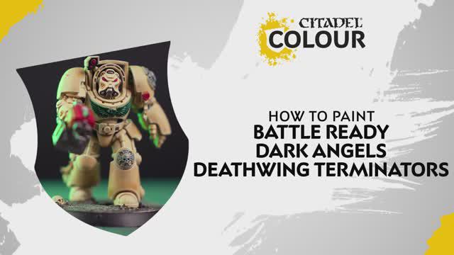 Warhammer 40000 How to Paint - Battle Ready Dark Angels Deathwing Terminators