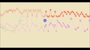 Визиулизация фуги ре минор И.Баха
