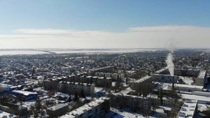 Город Фролово с высоты птичьего полета. DJI MAVIC AIR