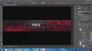 Free Youtube Banner Template! - Photoshop (2017)