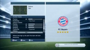 Fifa 14 Guide #8   Custom Tactics Tutorial   Build Up Play   Chance Creation   PS4 Xbox One