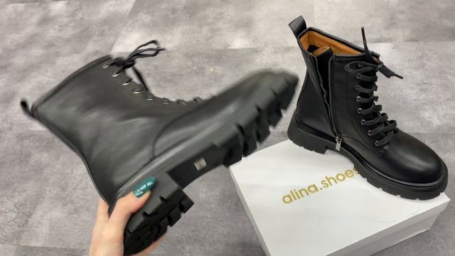 Ботинки Аlina shoes.kz L-9AS0-ESSENUEJ смотреть онлайн